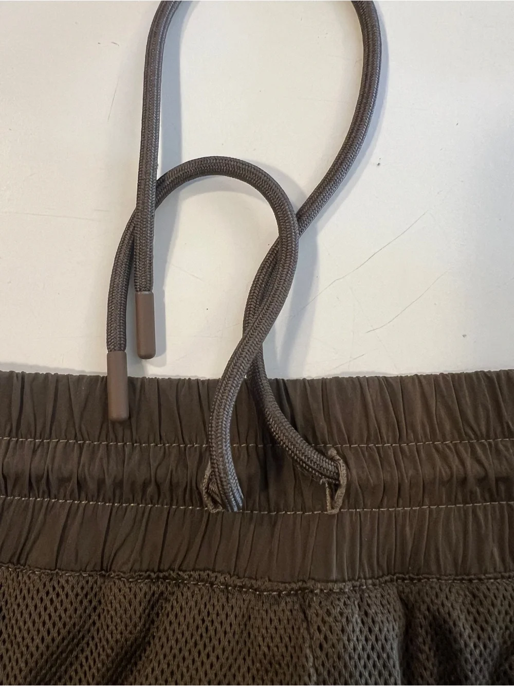 GOOD AMERICAN Women’s Size 4 / XL Mocha Brown Wide Leg‎ Track Pant